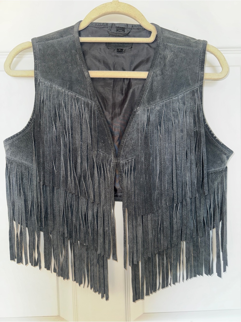 Aldo Black Suede-Look Jacket